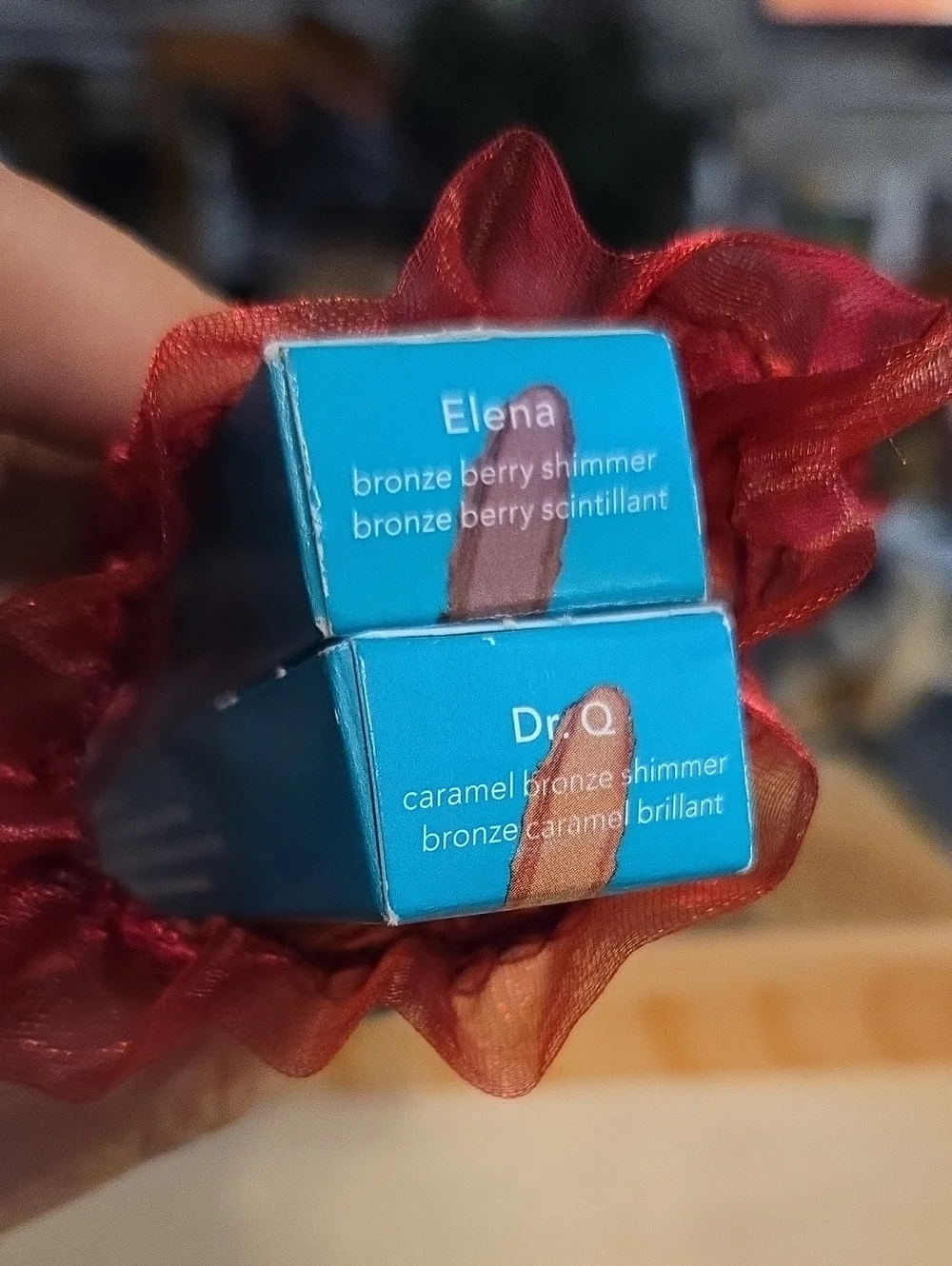 Two New Thrive Infinity Waterproof Eyeshadow Sticks- Elena & Dr.Q